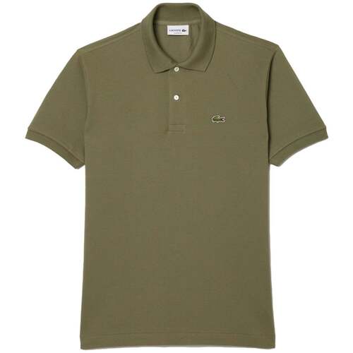 Odjeća Muškarci
 Majice / Polo majice Lacoste Classic Fit Polo Shirt Khaki Green Zelena