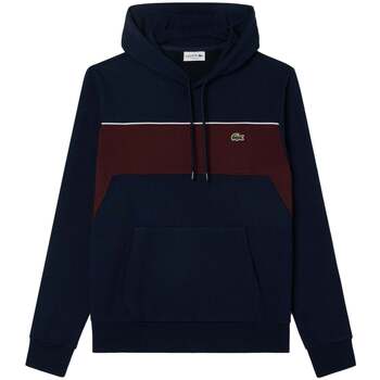 Odjeća Muškarci
 Sportske majice Lacoste Colour Block Fleece Hoodie Navy Blue/Bordeaux Plava