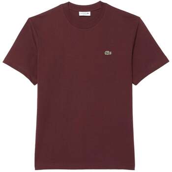 Odjeća Muškarci
 Majice / Polo majice Lacoste Classic Fit Cotton T-Shirt Bordeaux Red