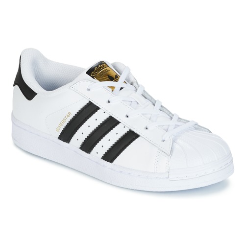 Obuća Djeca Niske tenisice adidas Originals SUPERSTAR Bijela / Crna