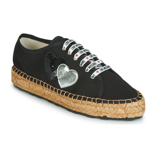 Chaussures Femme Espadrilles Love Moschino JA10263G07 Noir