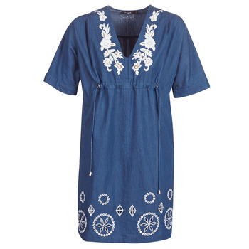 Vêtements Femme Robes courtes Desigual ELECTRA Marine