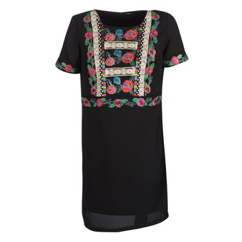 Vêtements Femme Robes courtes Desigual TRALEE Noir