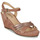 Chaussures Femme Sandales et Nu-pieds JB Martin QUOLIDAYS Camel