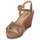 Chaussures Femme Sandales et Nu-pieds JB Martin QUOLIDAYS Camel