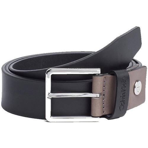 Accessoires textile Homme Ceintures Calvin Klein Jeans Ceinture  ref_cem44581 001 Noir Noir