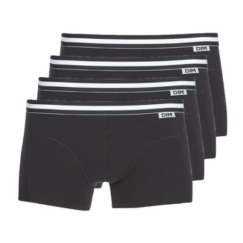 Sous-vêtements Homme Boxers DIM ECODIM COTON X 4 Noir