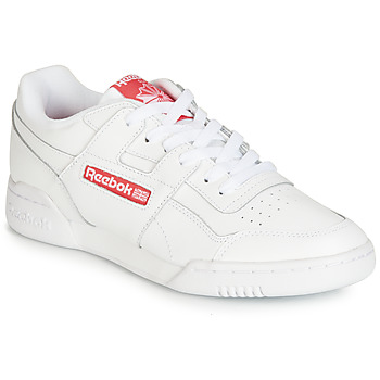 Chaussures Baskets basses Reebok Classic WORKOUT PLUS MU Blanc / Rouge