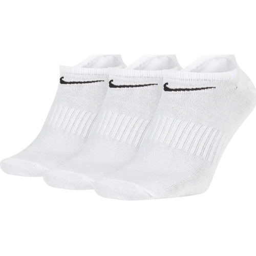 Sous-vêtements Homme Chaussettes Nike Chaussettes Noshow 3 Paires Blanc