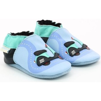 Chaussures Fille Chaussons Robeez SCOOTER Bleu