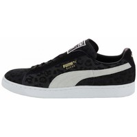 Chaussures Homme Baskets mode Puma Suede Animal Noir