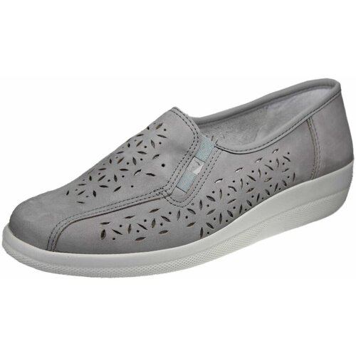 Chaussures Femme Mocassins Aco  Gris