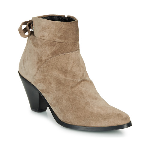 Chaussures Femme Bottines Regard RAKAF V3 CRTE VEL SILKY Beige