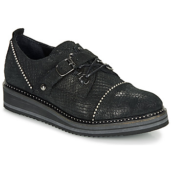 Chaussures Femme Derbies Regard ROCTALOX V2 TOUT SERPENTE SHABE Noir