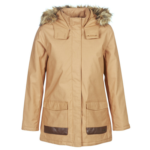 Vêtements Femme Parkas Roxy TRAVELLING WEST Marron