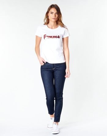 Vêtements Femme Jeans skinny Lee SCARLETT RINSE Bleu