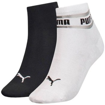 Sous-vêtements Femme Chaussettes Puma Socquettes Femme PLAIN blanc Noir