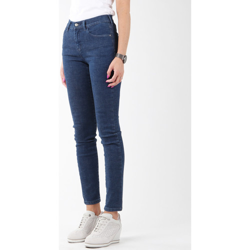 Vêtements Femme Jeans skinny Wrangler Blue Star W27HKY93C Bleu