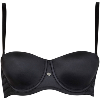 Sous-vêtements Femme Bandeaux & bretelles amovibles Lisca Soutien-gorge bandeau multipositions Alegra Noir