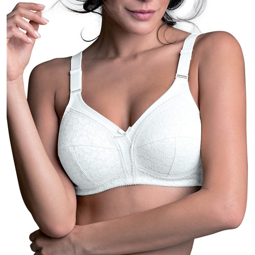 Sous-vêtements Femme Triangles / Sans armatures Lisca Soutien-gorge confort sans armatures Simona Blanc