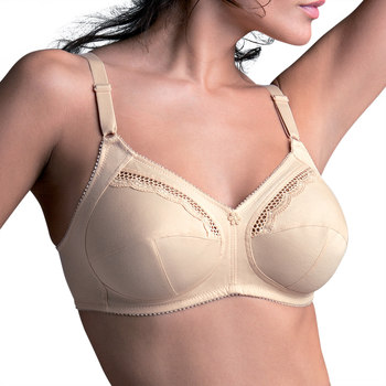 Sous-vêtements Femme Triangles / Sans armatures Lisca Soutien-gorge confort sans armatures Manja Beige