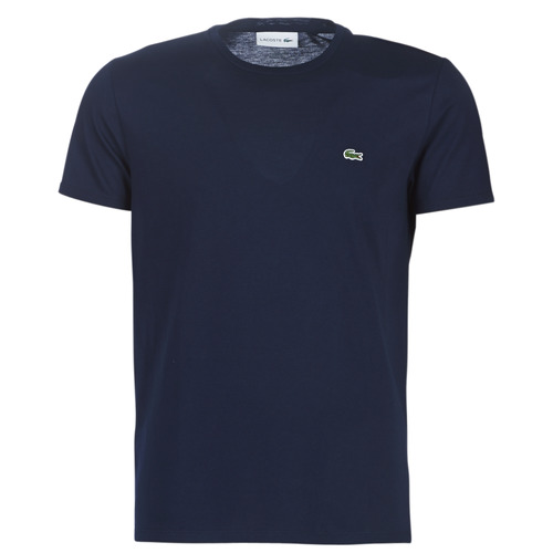 Vêtements Homme T-shirts manches courtes Lacoste TH6709 Marine