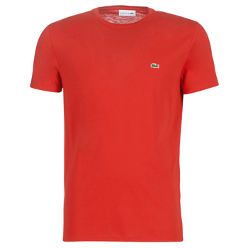 Vêtements Homme T-shirts manches courtes Lacoste TH6709 Rouge