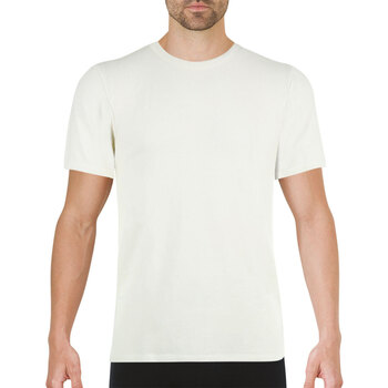 Vêtements Homme T-shirts manches courtes Eminence Tee shirt col rond manches courtes homme Ligne Chaude Blanc