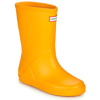 Chaussures Enfant Bottes de pluie Hunter KIDS FIRST CLASSIC Jaune