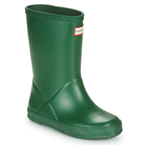 Chaussures Enfant Bottes de pluie Hunter KIDS FIRST CLASSIC Vert