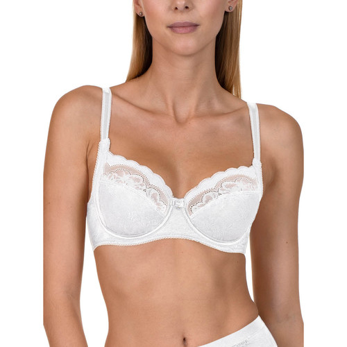 Sous-vêtements Femme Emboitants Lisca Soutien-gorge armaturé Evelyn  - bonnets F à G Blanc