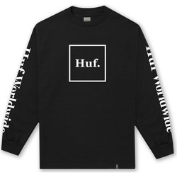 Vêtements Homme T-shirts & Polos Huf T-shirt domestic ls Noir