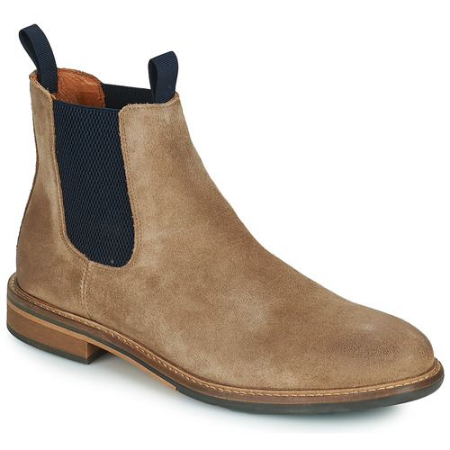 Chaussures Homme Boots Schmoove PILOT-CHELSEA Beige / Bleu