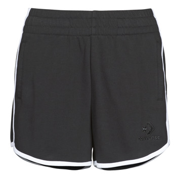 Vêtements Femme Shorts / Bermudas Converse TWISTED VARSITY SHORT Noir