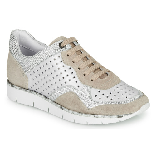 Chaussures Femme Baskets basses Regard JARD V4 CROSTA P STONE Blanc / Beige