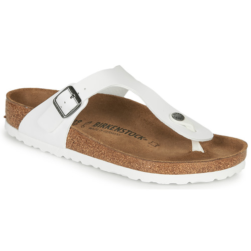 Chaussures Tongs Birkenstock GIZEH Blanc