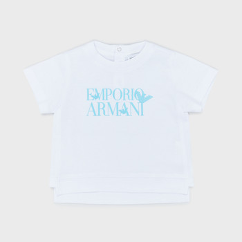 Vêtements Garçon T-shirts manches courtes Emporio Armani Arthus Blanc