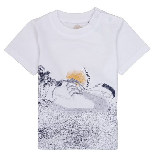 Vêtements Garçon T-shirts manches courtes Timberland ANTONIN Blanc