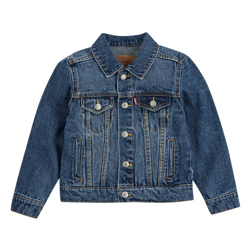 Vêtements Garçon Vestes en jean Levi's TRUCKER JACKET Denim