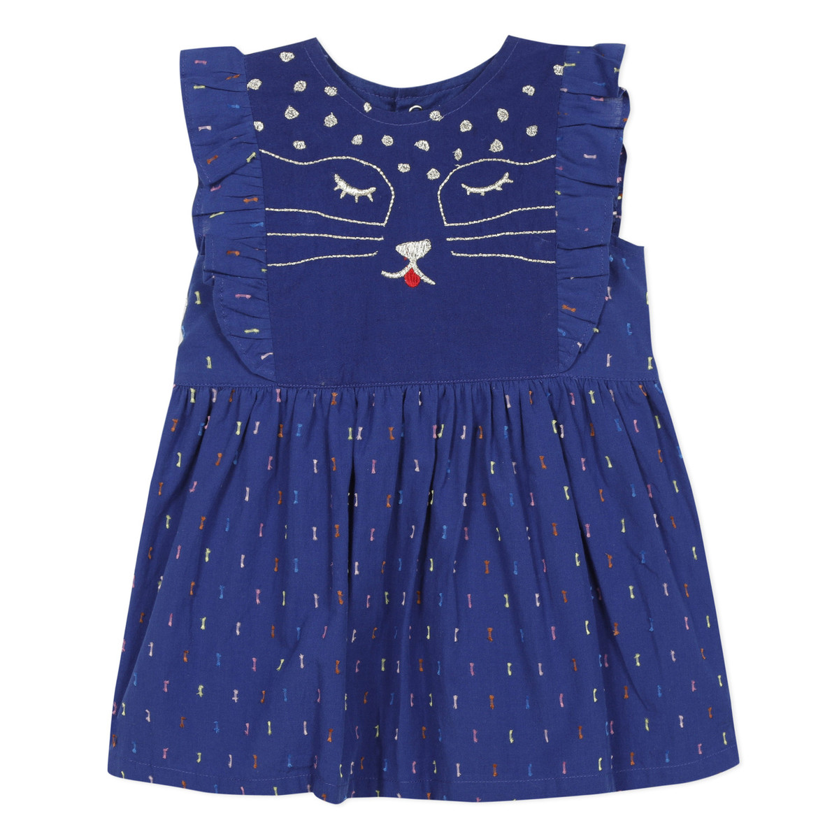 Vêtements Fille Robes courtes Catimini CHARLES Bleu