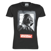 Vêtements Homme T-shirts manches courtes Yurban STAR WARS N1 DAD Noir