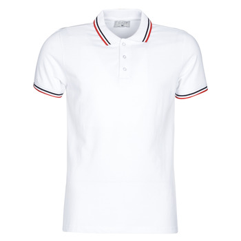 Vêtements Homme Polos manches courtes Yurban ADARA Blanc