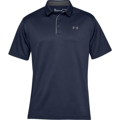 Vêtements Homme T-shirts manches courtes Under Armour Tech Polo Marine