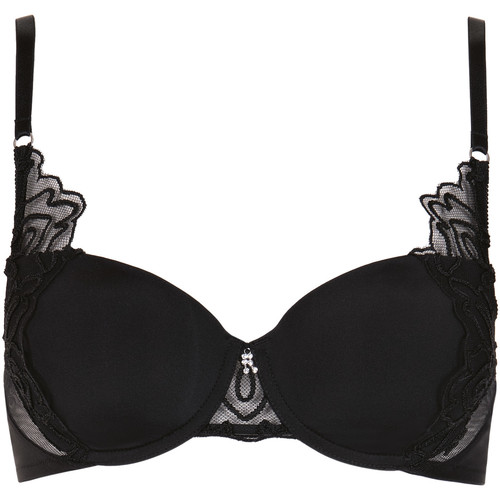 Sous-vêtements Femme Corbeilles & balconnets Lisca Soutien-gorge préformé Rhapsody noir bonnets F Noir