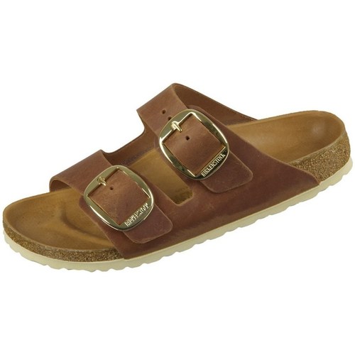 Chaussures Femme Tongs Birkenstock Arizona Marron