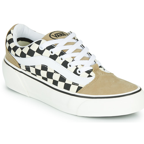 Chaussures Femme Baskets basses Vans SHAPE NI Beige / Blanc