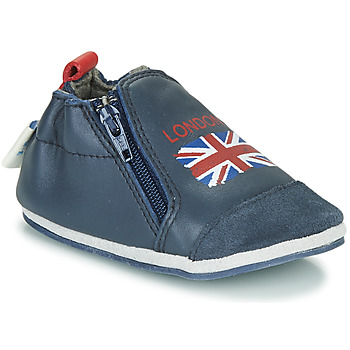 Chaussures Enfant Chaussons Robeez LONDON FLAG Marine