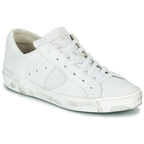 Chaussures Femme Baskets basses Philippe Model PARIS X BASIC Blanc