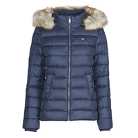 Vêtements Femme Doudounes Tommy Jeans TJW BASIC HOODED DOWN JACKET Marine