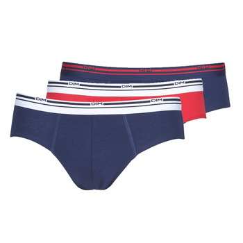 Sous-vêtements Homme Slips DIM CLASSIC COLOR Bleu / Rouge / Bleu